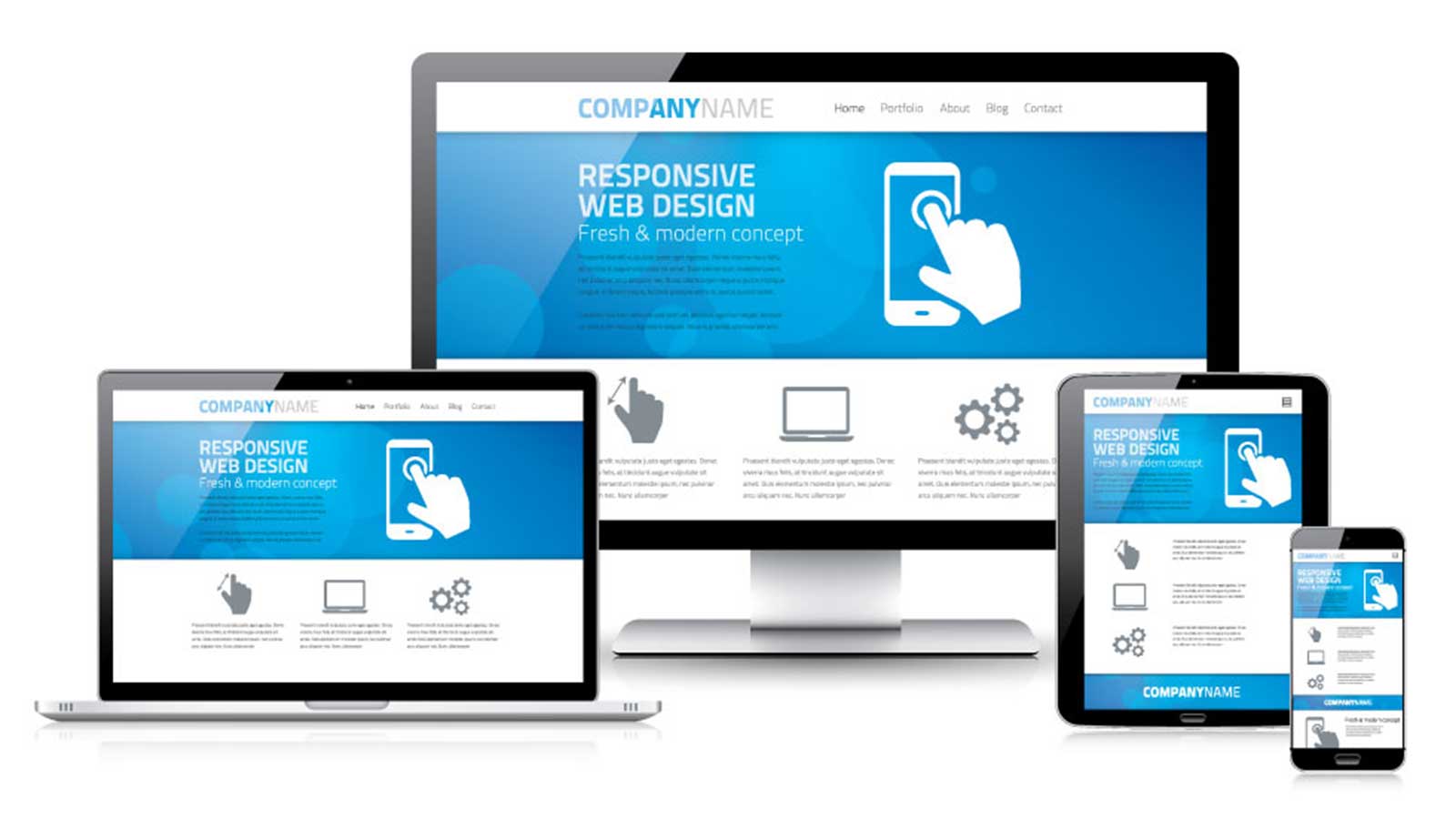 Web design work
